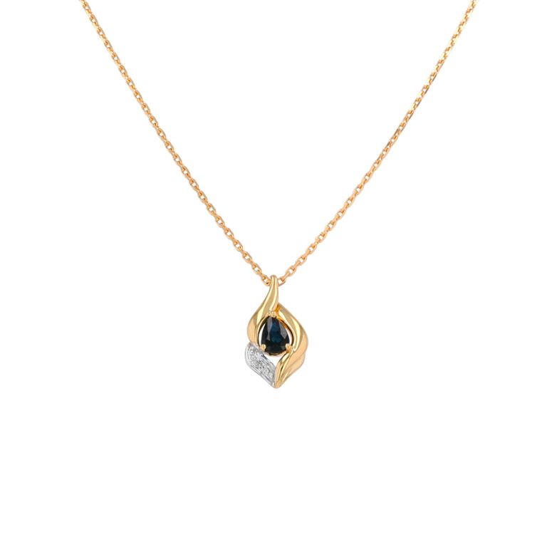 Acheter Collier saphir 0.42 carat et diamants 0.005 carat 2 ors 3.70g Comme neuf - 790,00 € Collier saphir 0.42 carat et diamants 0.005 carat 2 ors 3.70g Comme neuf - reconditionné disponible sur Gemme Les Bijoux